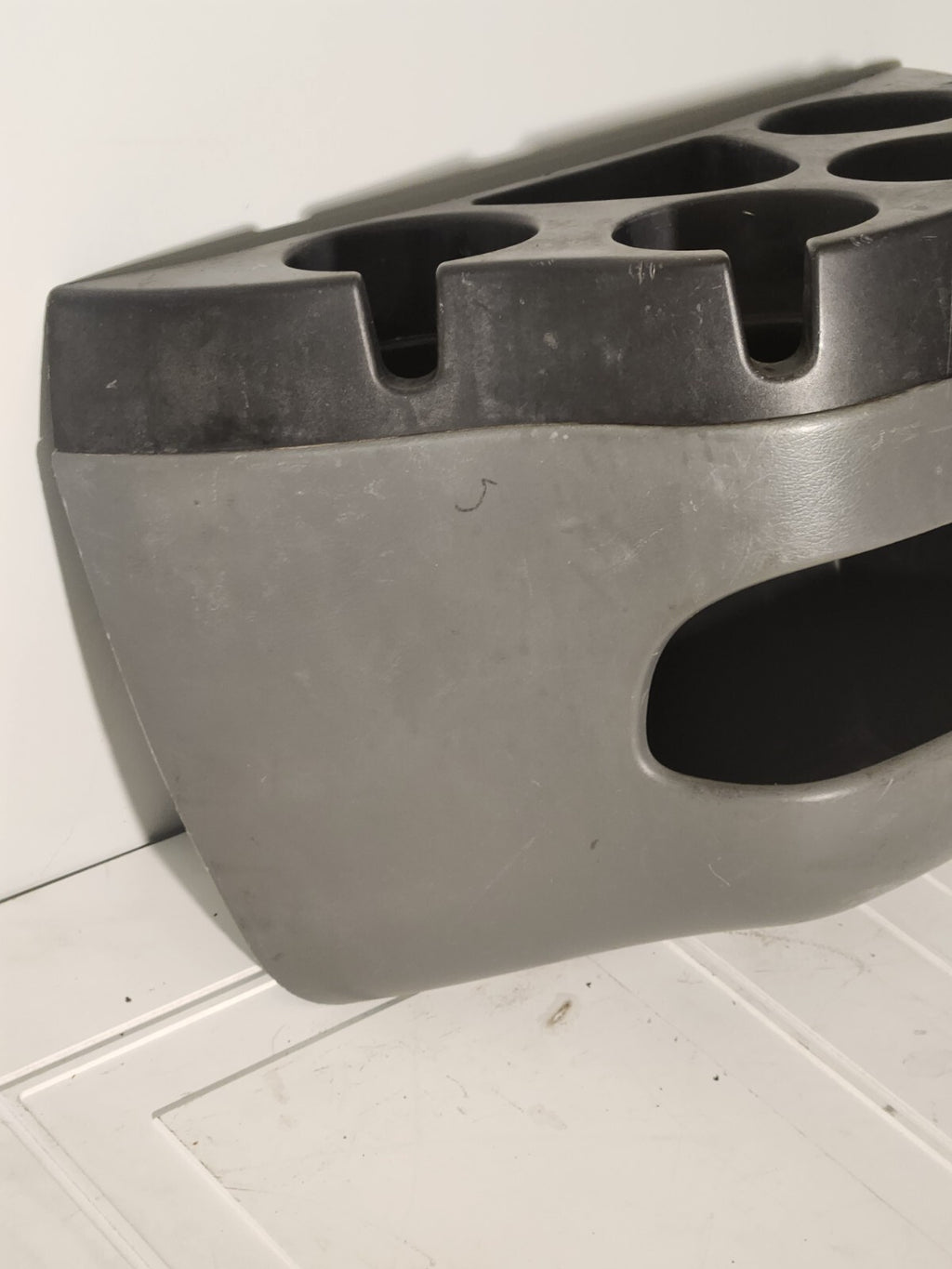 97-13 FORD ECONOLINE VAN E150 E250 E350 E450 FRONT CENTER CONSOLE Cupholder GRAY