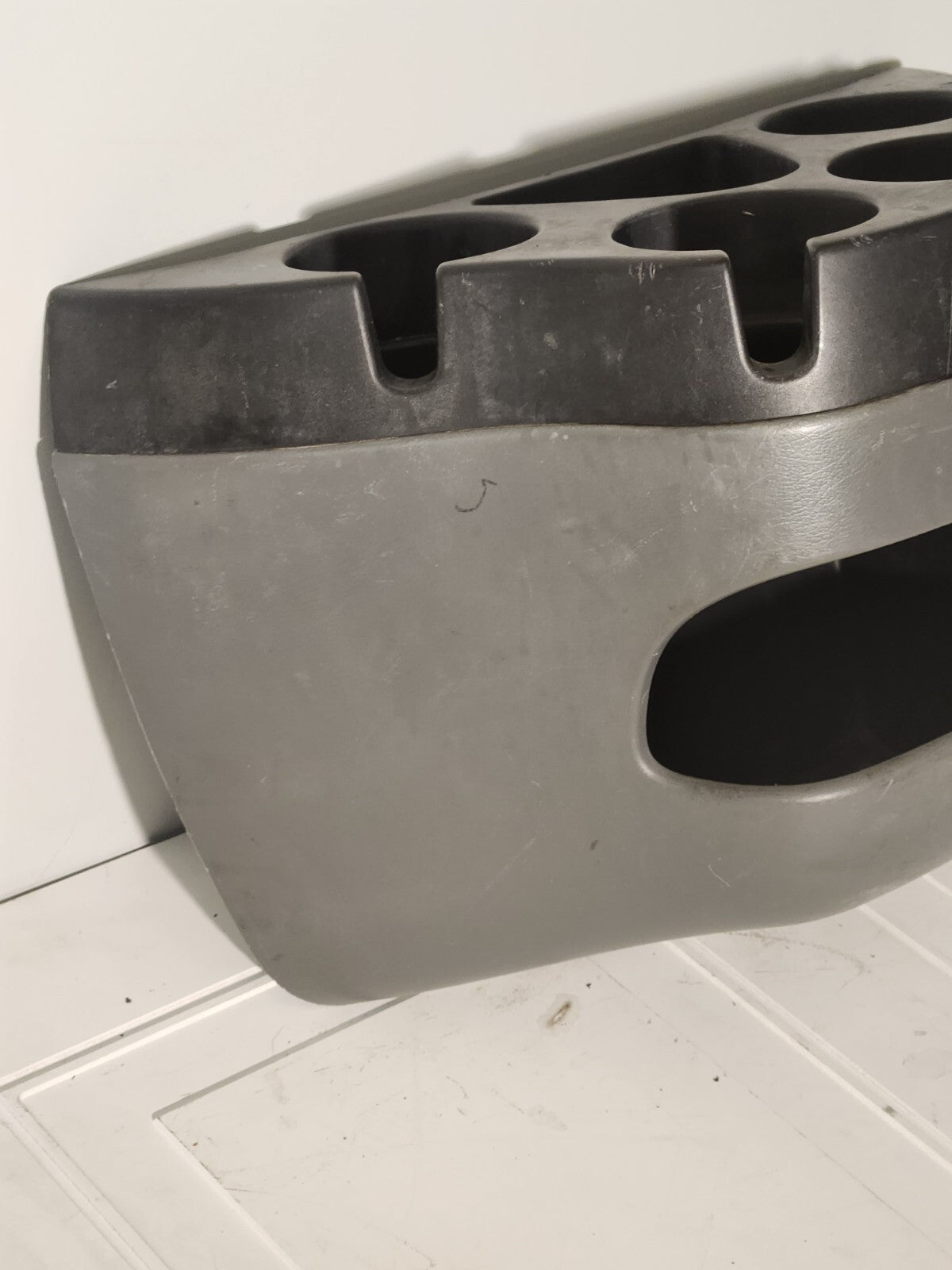 97-13 FORD ECONOLINE VAN E150 E250 E350 E450 FRONT CENTER CONSOLE Cupholder GRAY