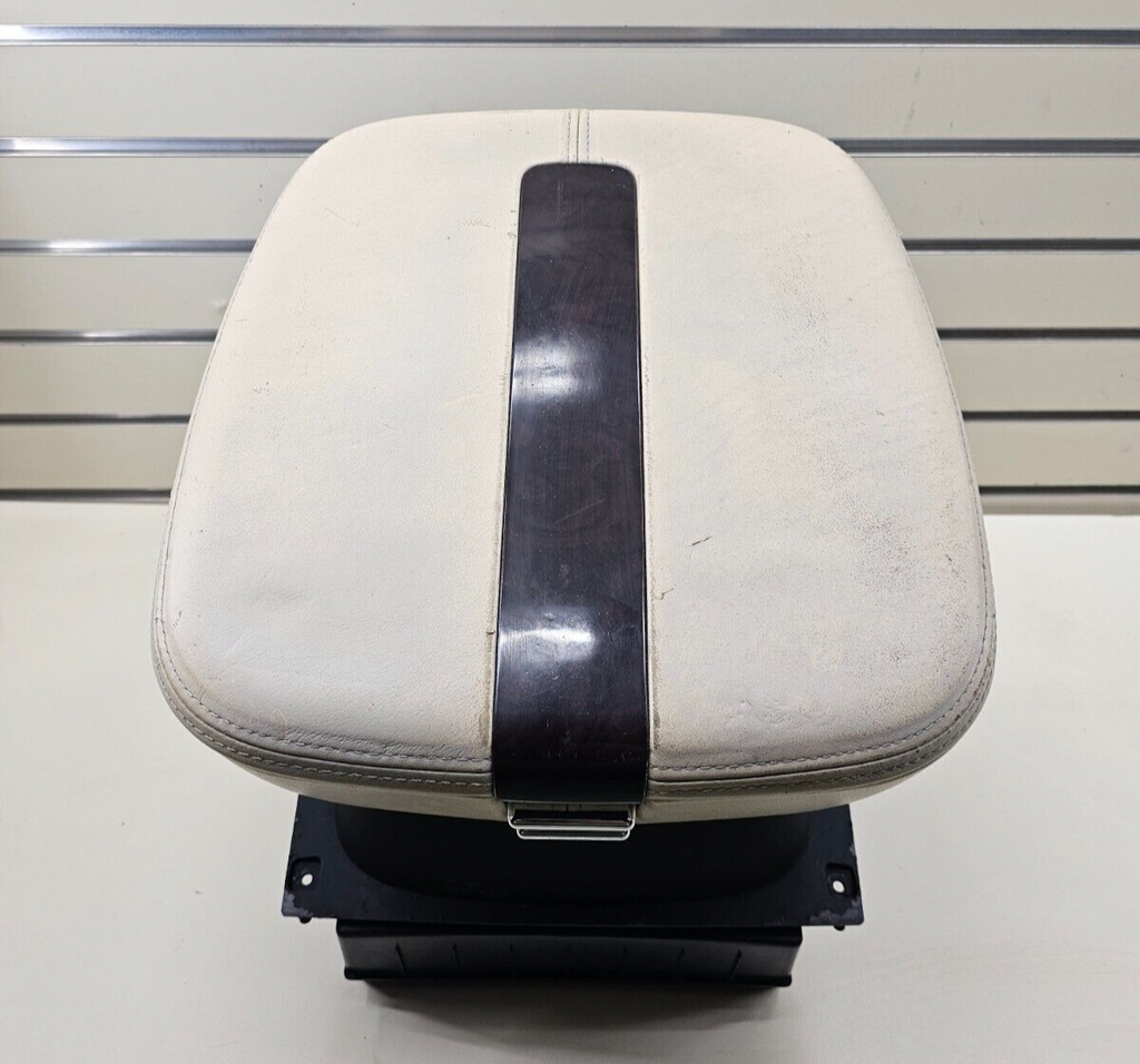 🔥07-08 CADILLAC ESCALADE ESV CENTER FLOOR CONSOLE ARM REST PANEL LIGHT TAN OEM