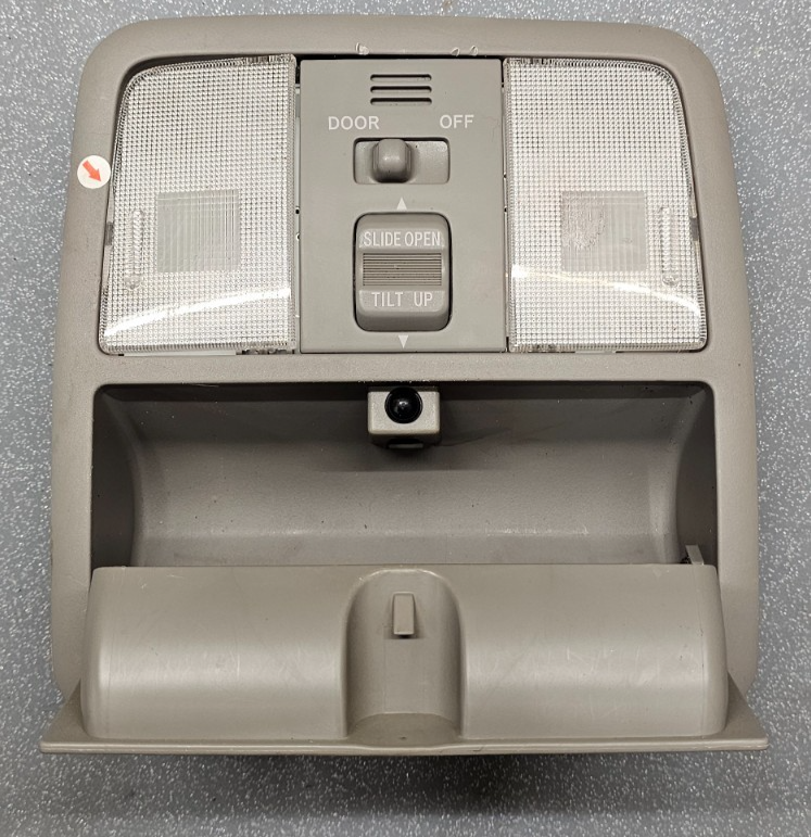 🔥06-12 Toyota Rav4 Roof Overhead Console Dome Map Light Storage Assembly Gray