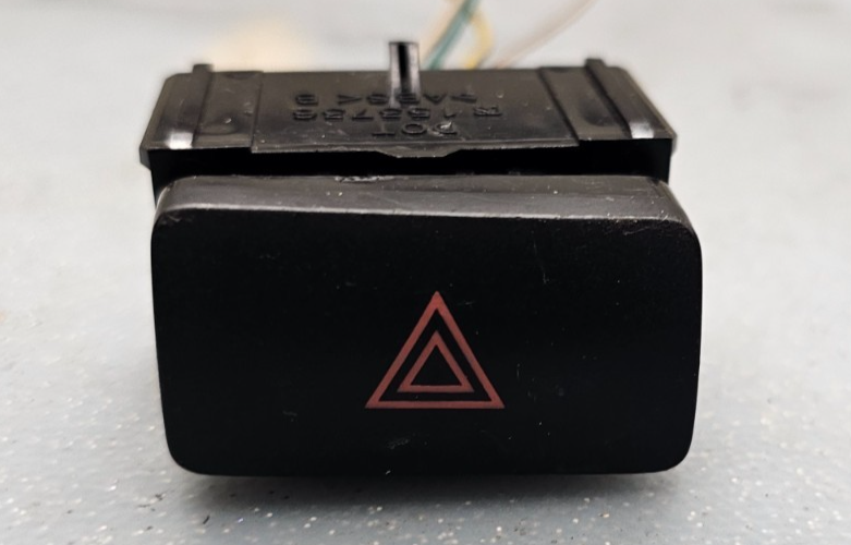 🔥03-08 Toyota Corolla Emergency Hazard Fog Light Switch Assembly Black OEM