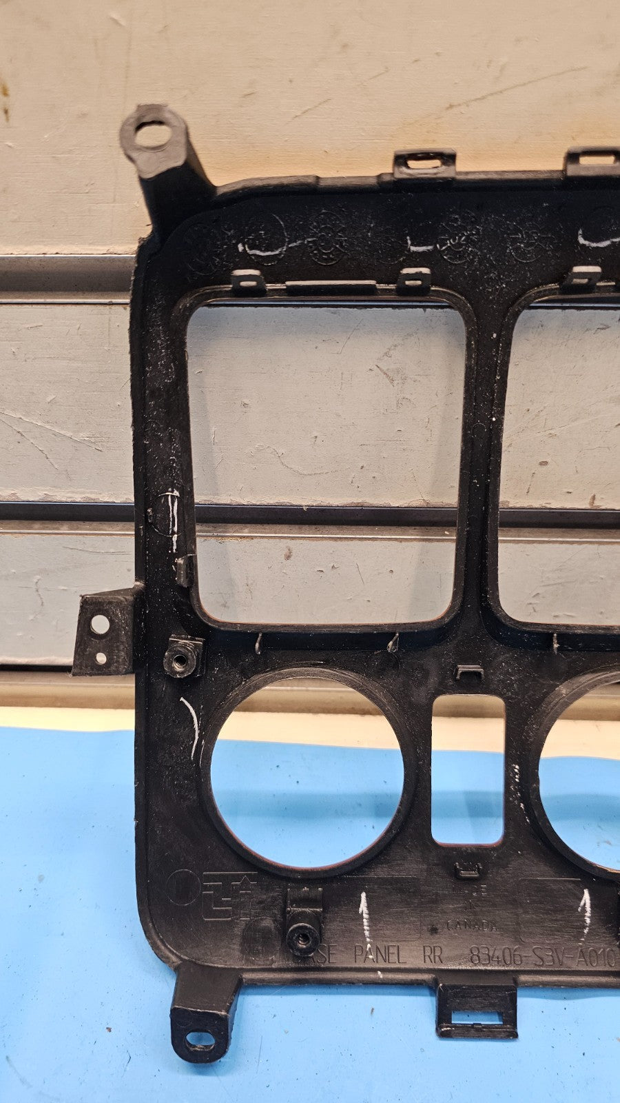 🔥01-06 Acura MDX Rear AC Climate Control Bezel Trim Woodgrain