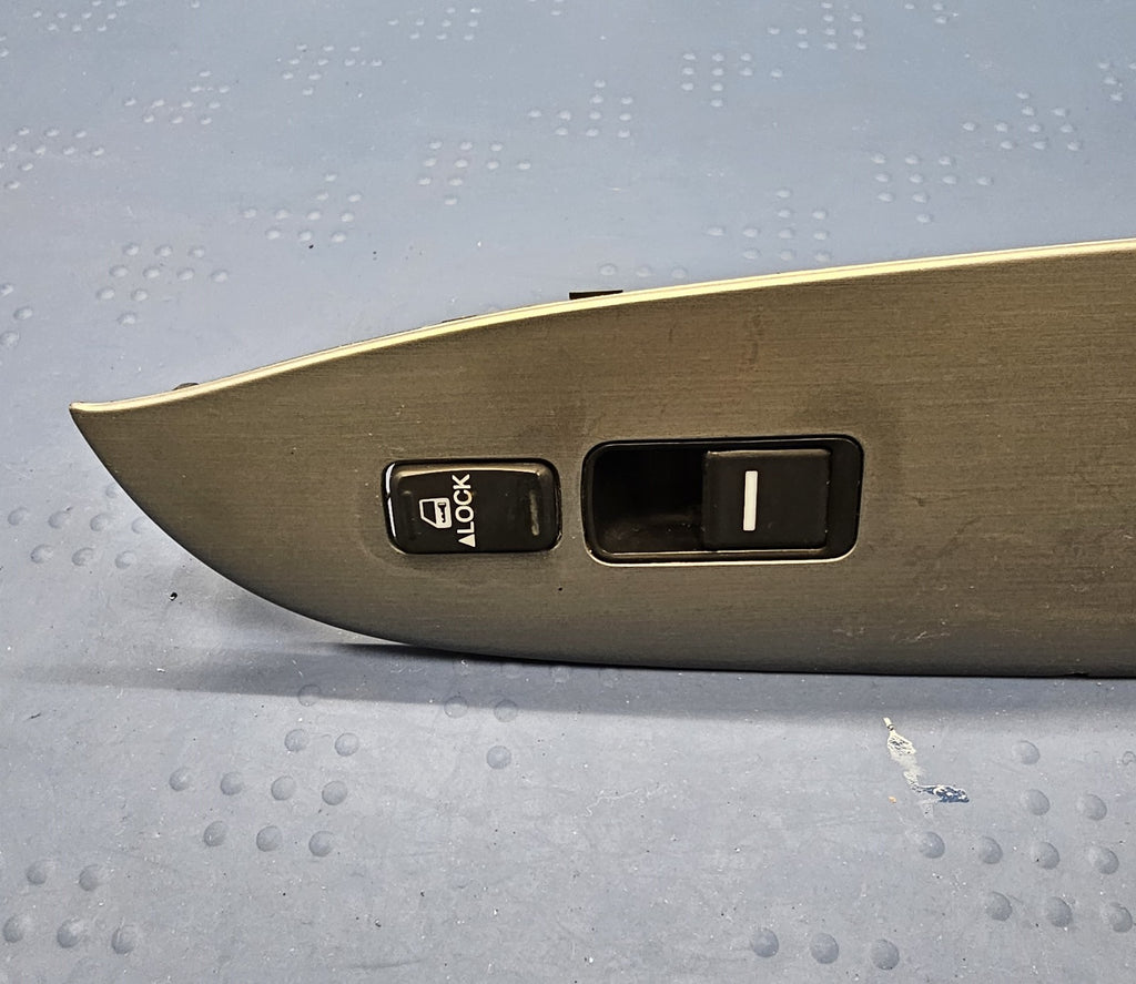🔥05-10 Honda Odyssey Front Right Passenger Door Window Switch Lock Bezel Silver