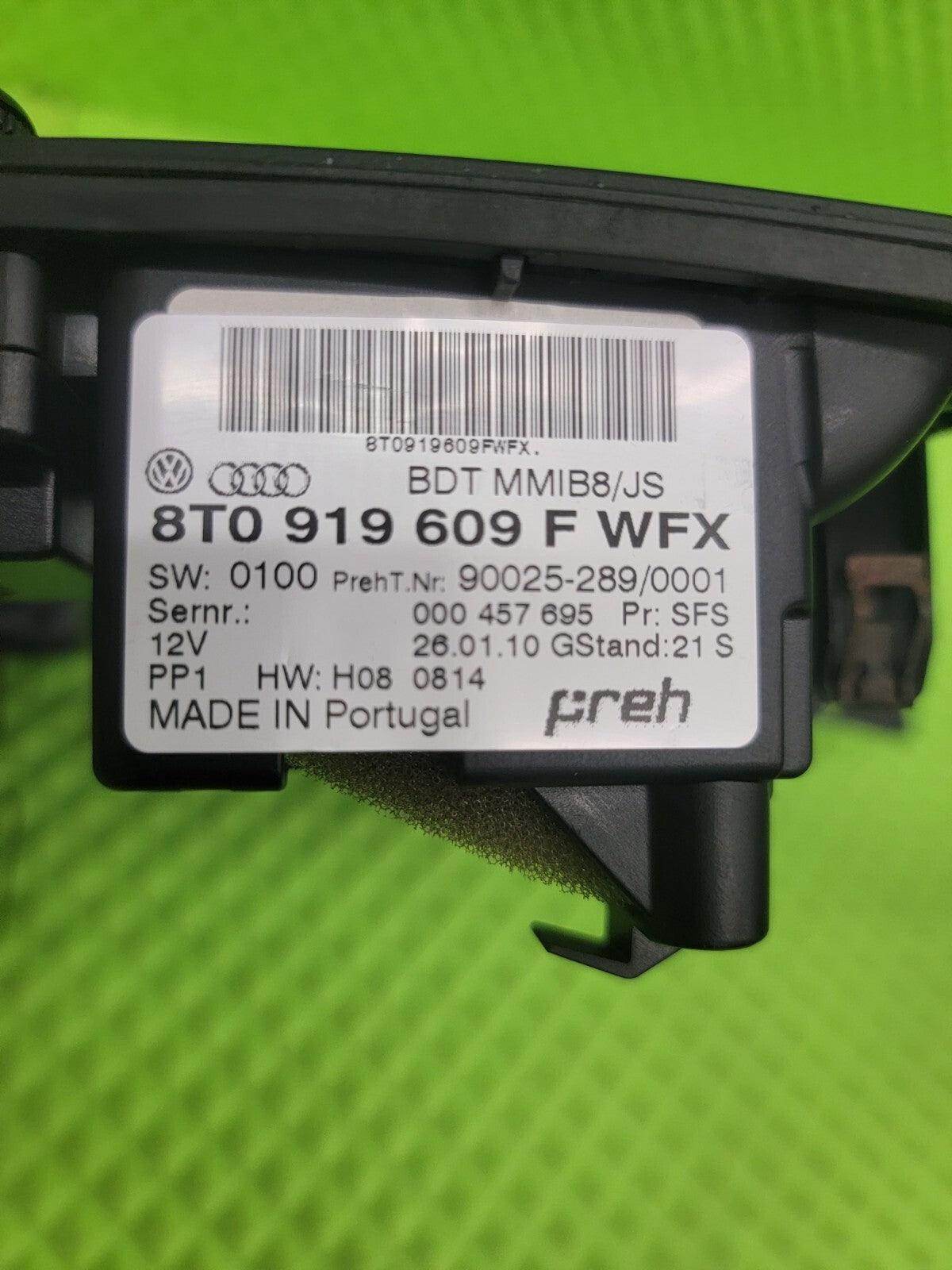 🔥2009-2017 AUDI S4 A4 Quattro Q5 SQ5 Radio Control Panel Faceplate OEM Black