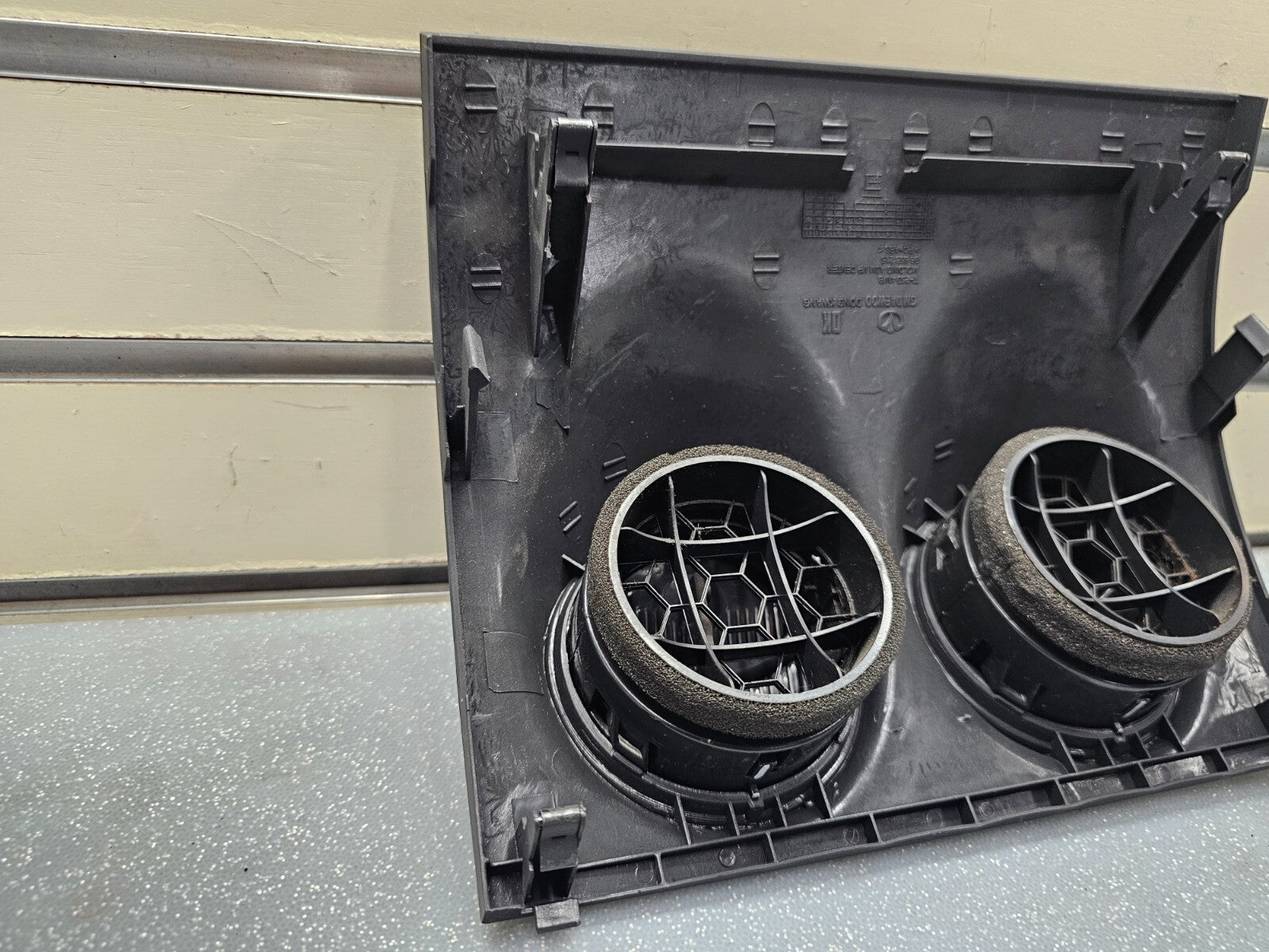 🔥09-11 AVEO Center Dash Air Vent Filter Heater Temperature Trim Bezel Black OEM