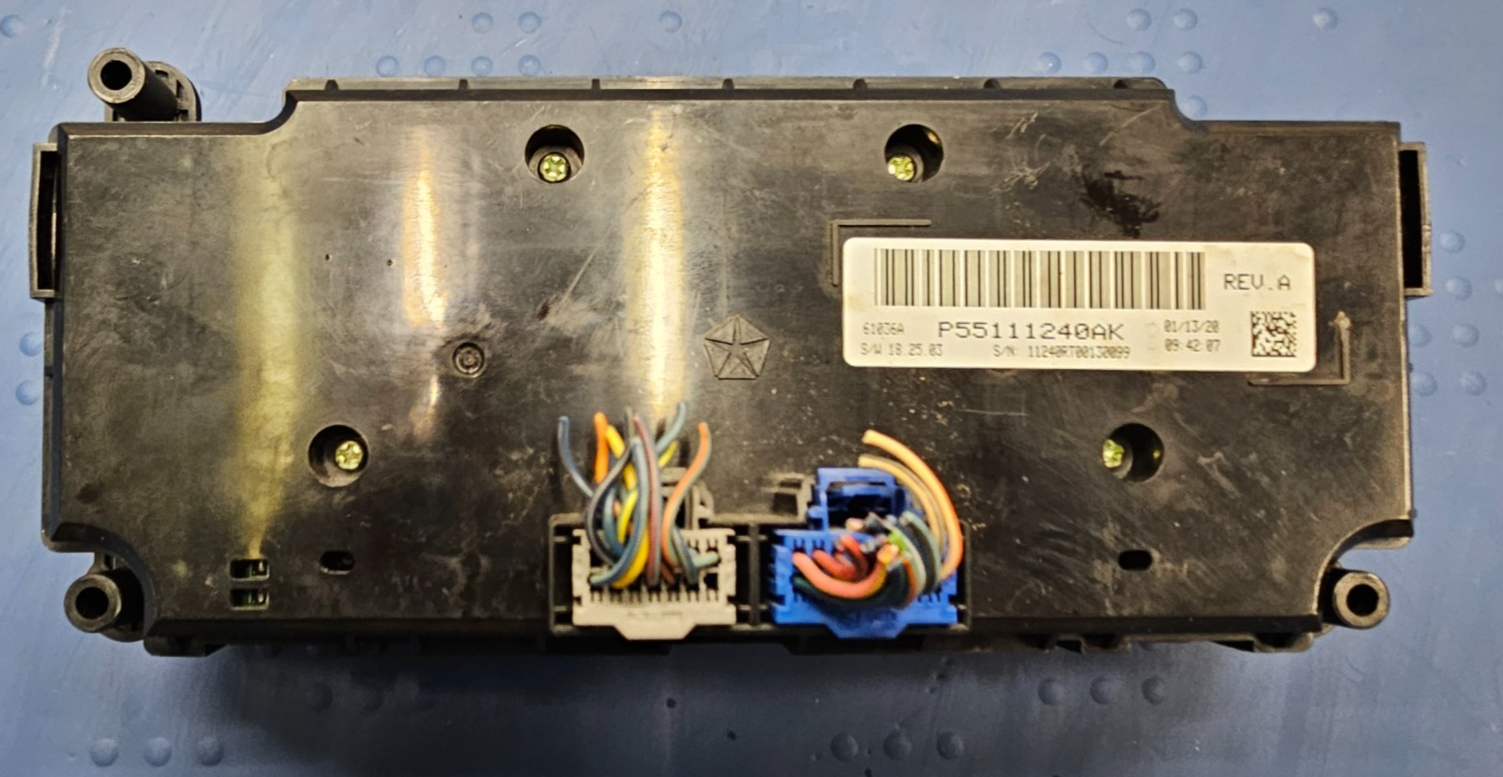 🔥11-20 Grand Caravan Climate Control Dash AC Heater Temperature HVAC Panel
