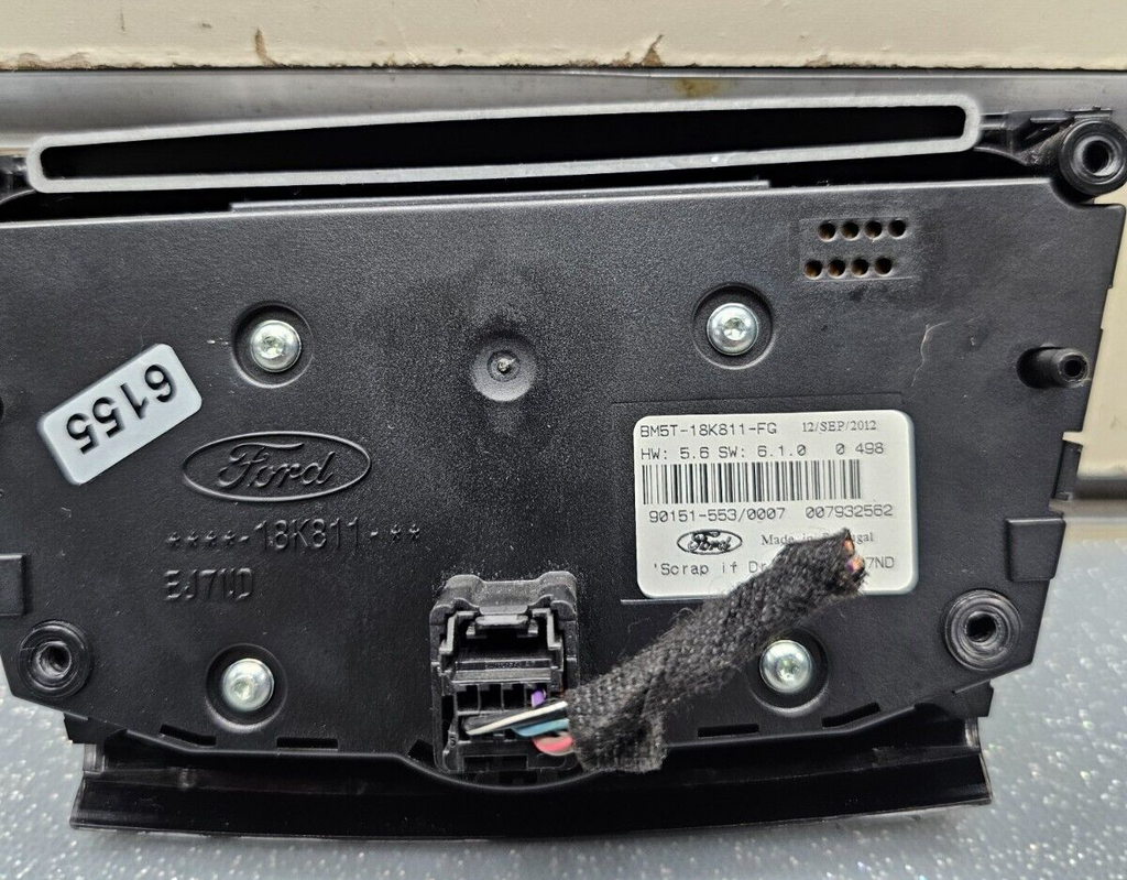 🔥12-14 Ford Focus Dash Radio Stereo Navigation CD Control Module Panel Assembly