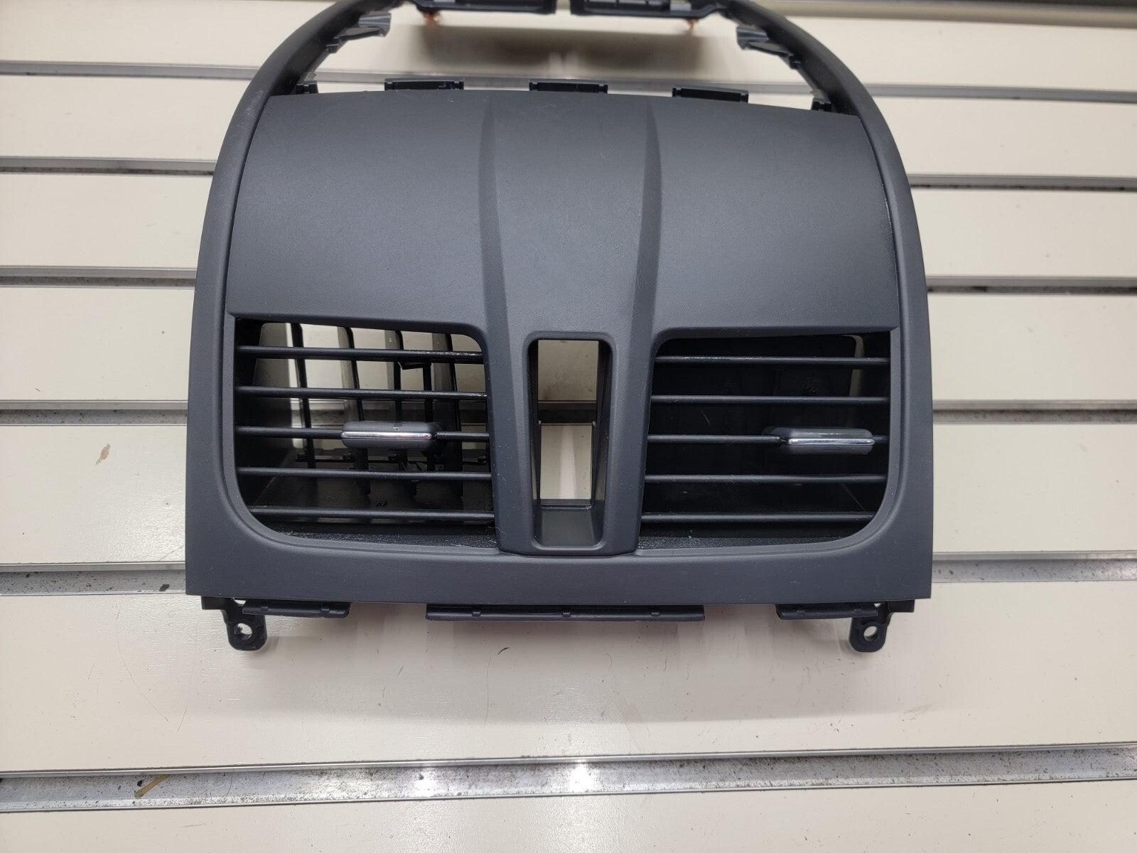 07-14 SUZUKI SX4 DASH CENTER AC HEATER AIR VENT TEMPERATURE TRIM ASSEMBLY BLACK