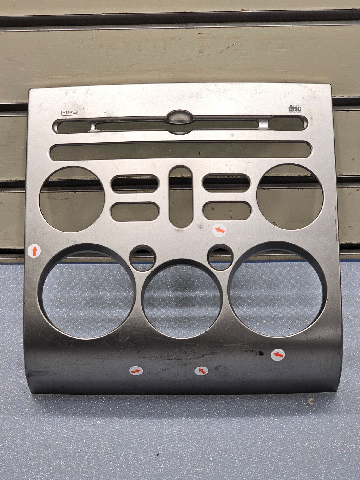 🔥06-08 Galant Dash AM FM Radio Display Stereo Climate Trim Panel Bezel Silver