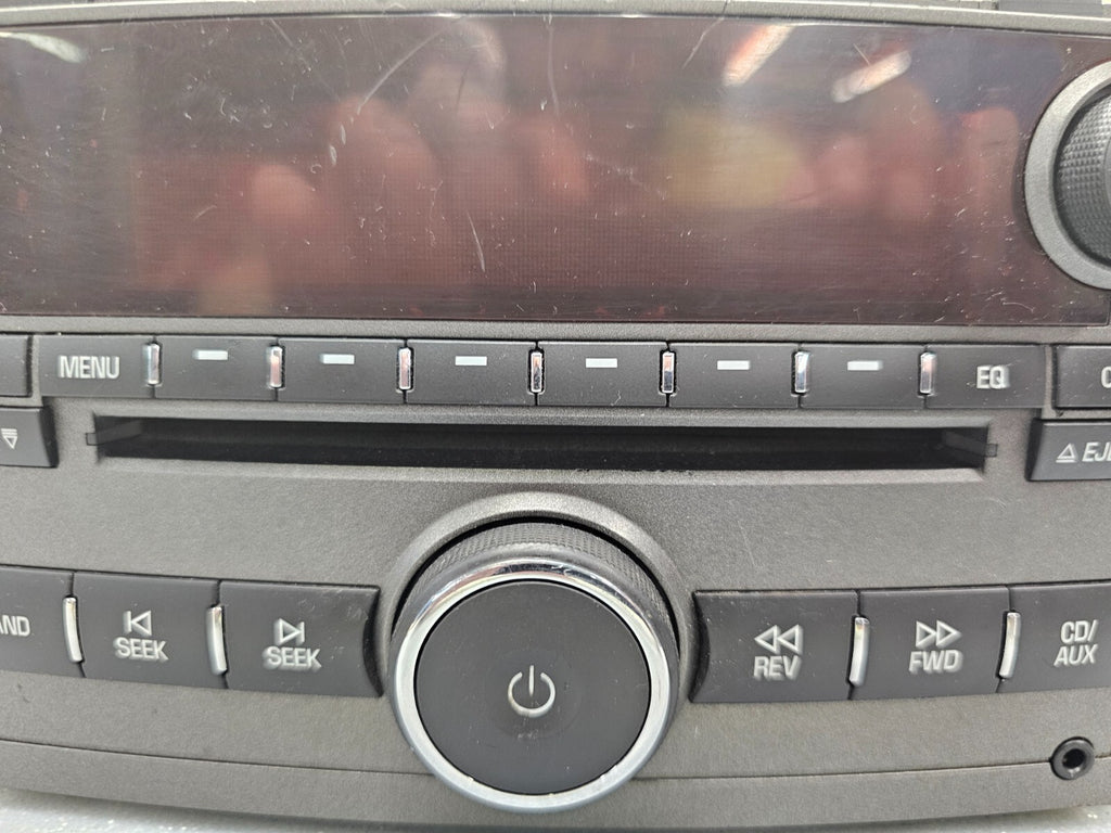 🔥07-08 Saturn Aura Dash Radio AM FM MP3 CD Player Auxiliary Input Receiver OEM
