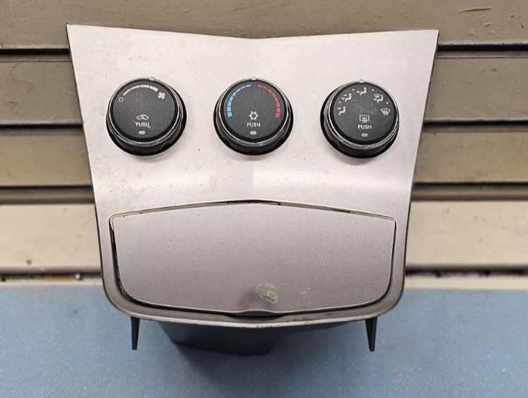 🔥07-10 Sebring Dash Heater Temperature Climate Control Conditioner Bezel Silver