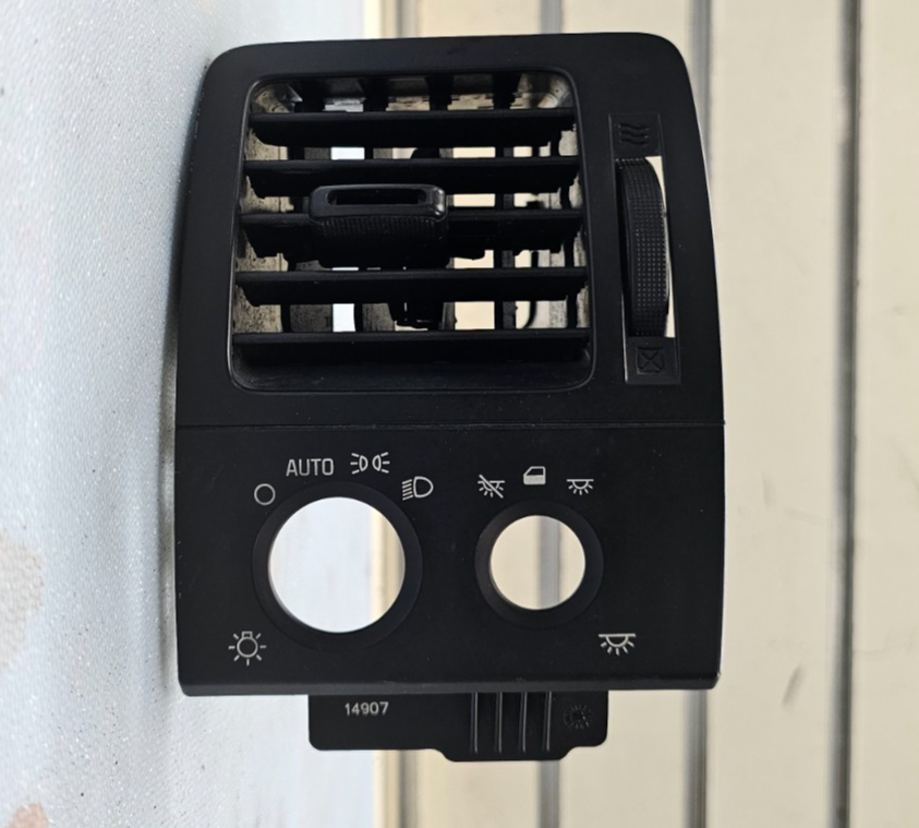 🔥05-09 CHEVY UPLANDER HEADLIGHT HEAD LIGHT SWITCH A/C AIR VENT ASSEMBLY BLACK