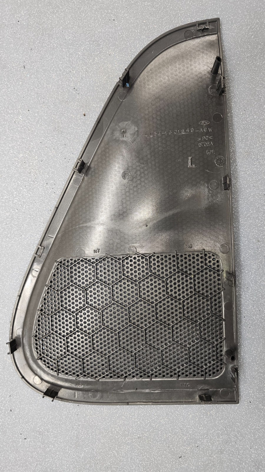 🔥04-08 Ford F150 Front Left Driver Door Panel Speaker Grille Cover Gray