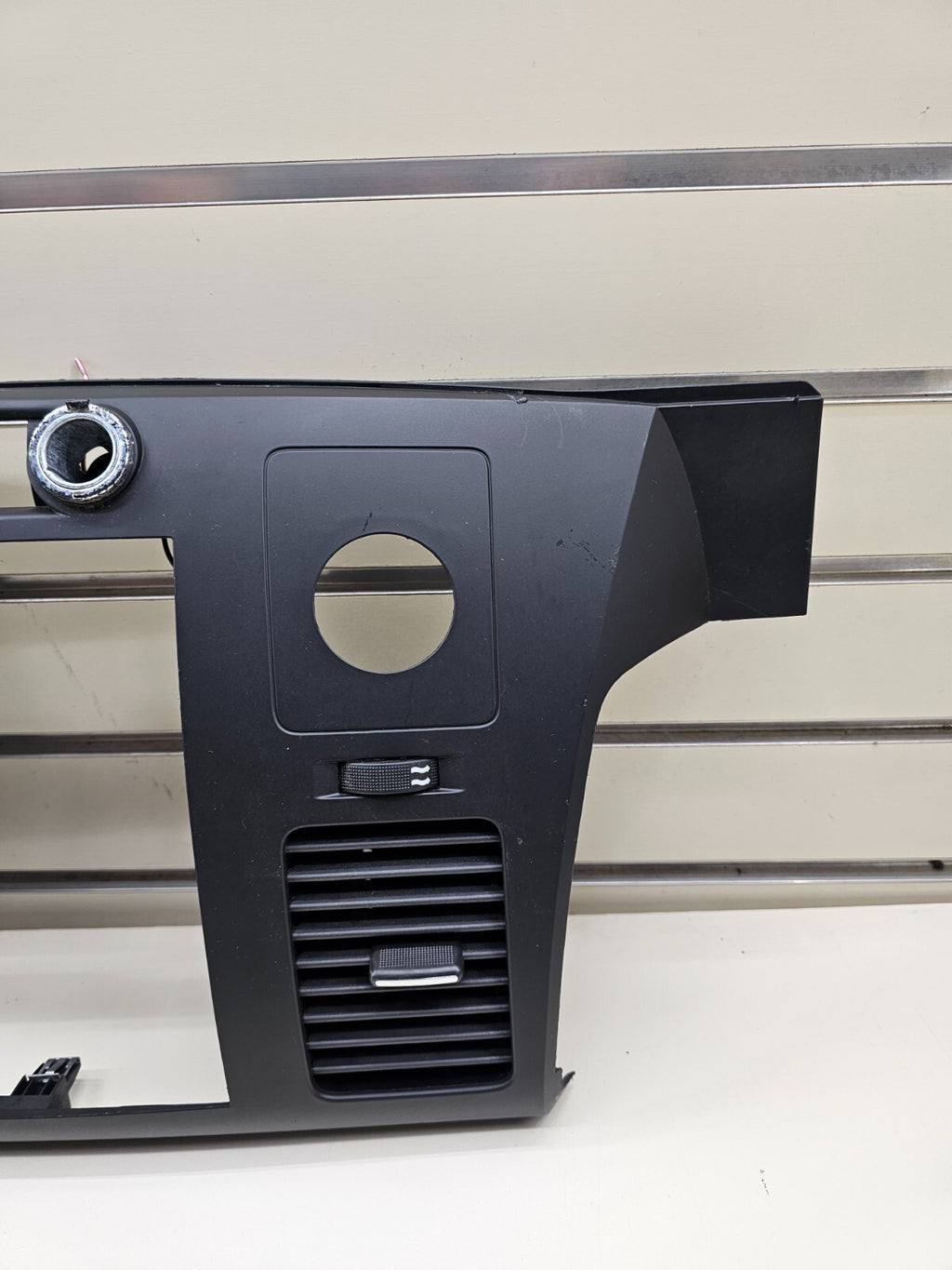 🔥07-14 Silverado SIERRA Center Dash Radio Bezel AC Climate Trim Panel BLACK B6