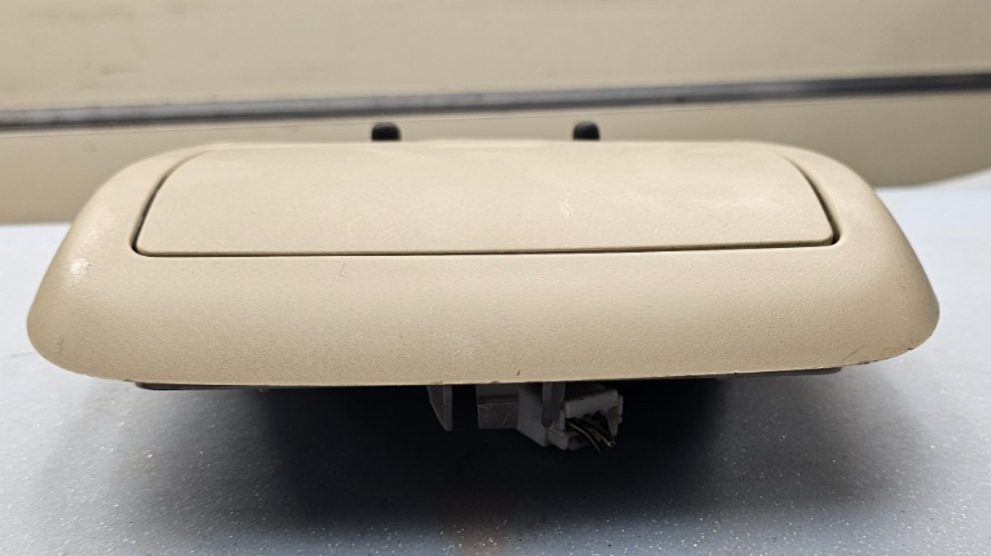 🔥10-12 Fusion Milan MKZ Overhead Console Dome Map Light Lamp Unit Storage TAN