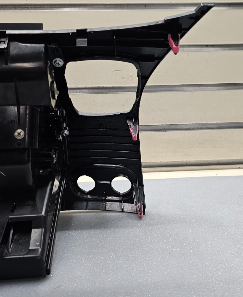 🔥04-10 TOYOTA SIENNA Center Console Gear Shifter Shift Bezel Cup Holder Black