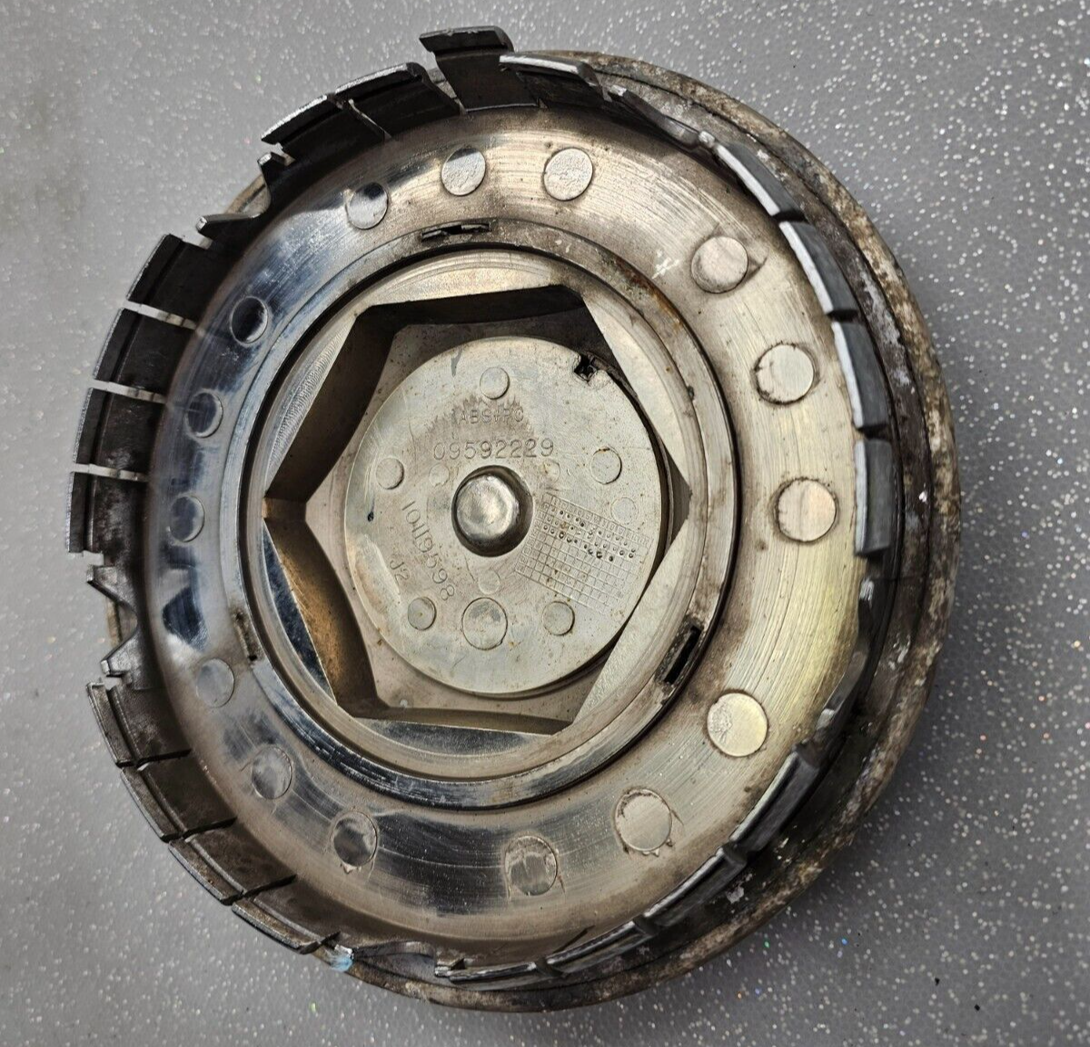 91-96 Chevy Camaro RS Front Rear Left/Right Wheel Center Cap Hubcap Silver Lower