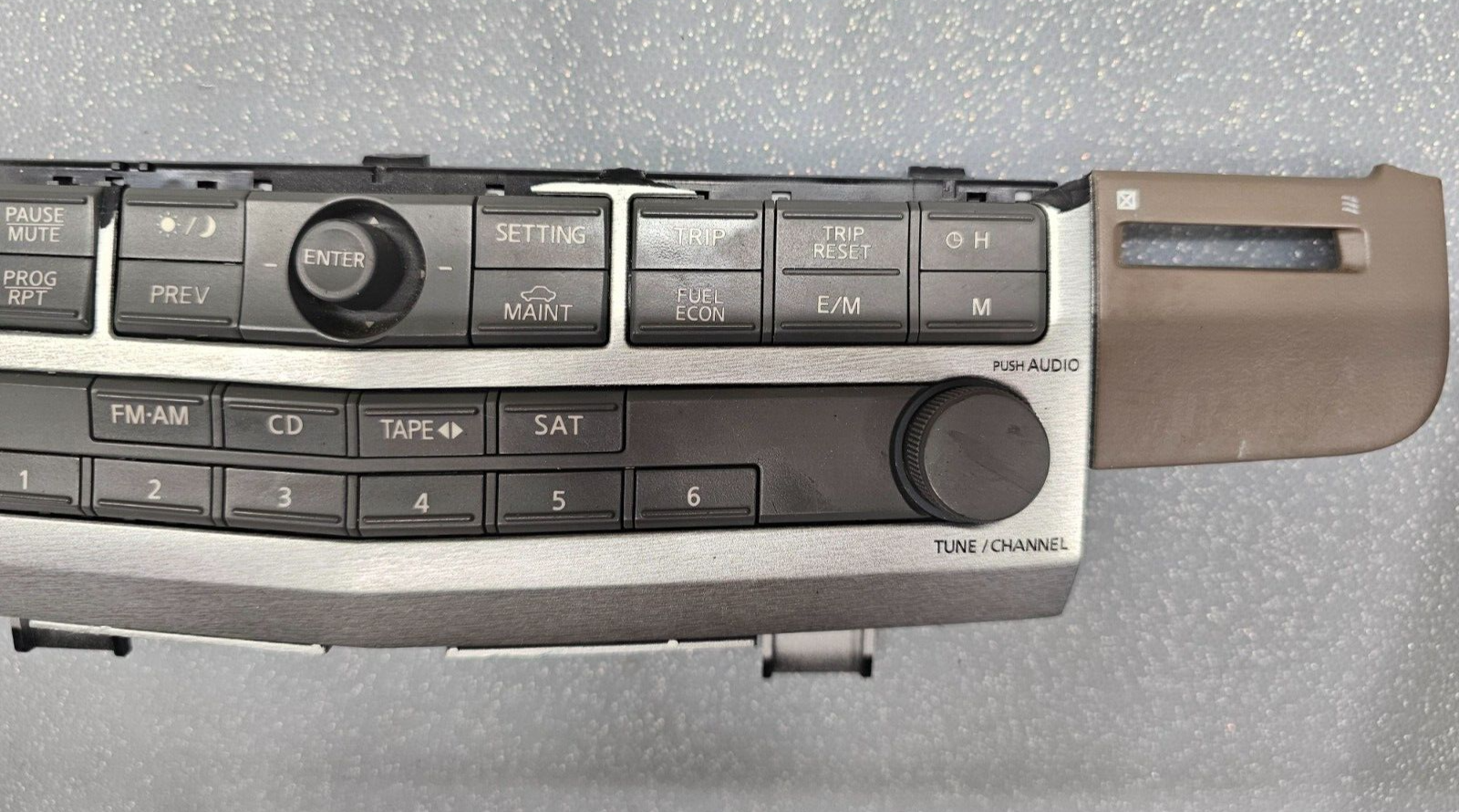 🔥04-05 NISSAN MAXIMA AM FM RADIO STEREO AUDIO SAT CD CONTROL PANEL NAVIGATION
