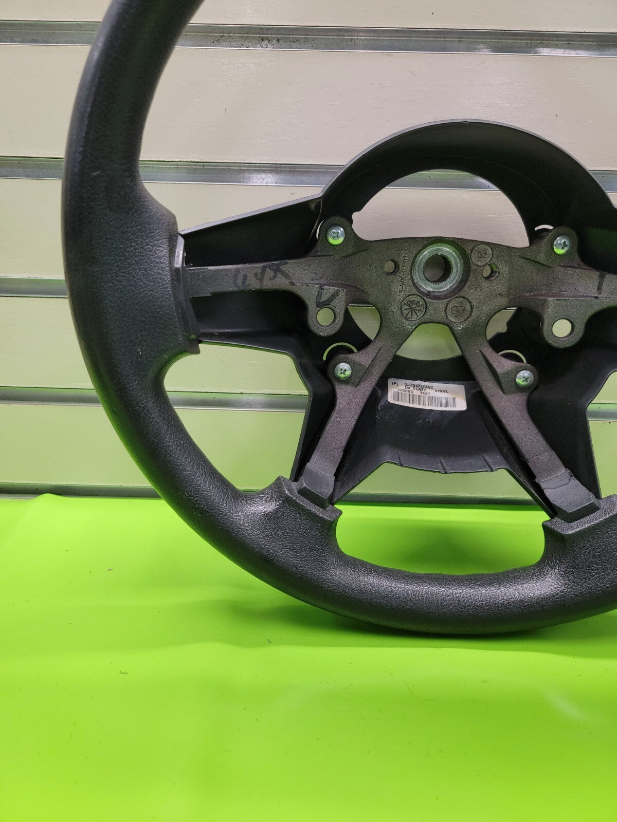 🔥2006-2010 Jeep Commander Leather Steering Wheel with Buttons Factory OEM
