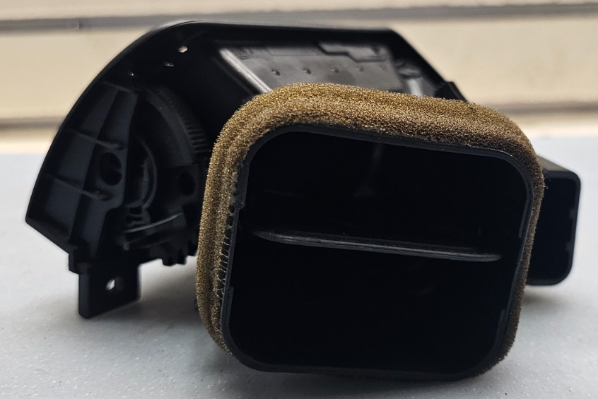🔥01-06 BMW E46 325 330 M3 LEFT DRIVER DASH AC A/C HVAC AIR VENT HEATER BLACK