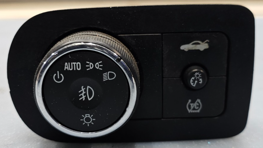 🔥06-11 CHEVY IMPALA HEADLIGHT LAMP FOG TRACTION CONTROL SWITCH BLACK ASSEMBLY