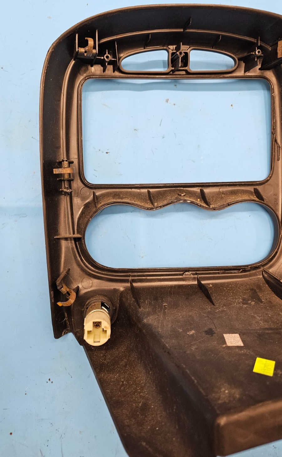 🔥99-05 Pontiac Grand Am Center Dash Radio Climate Bezel Trim Genuine Black OEM