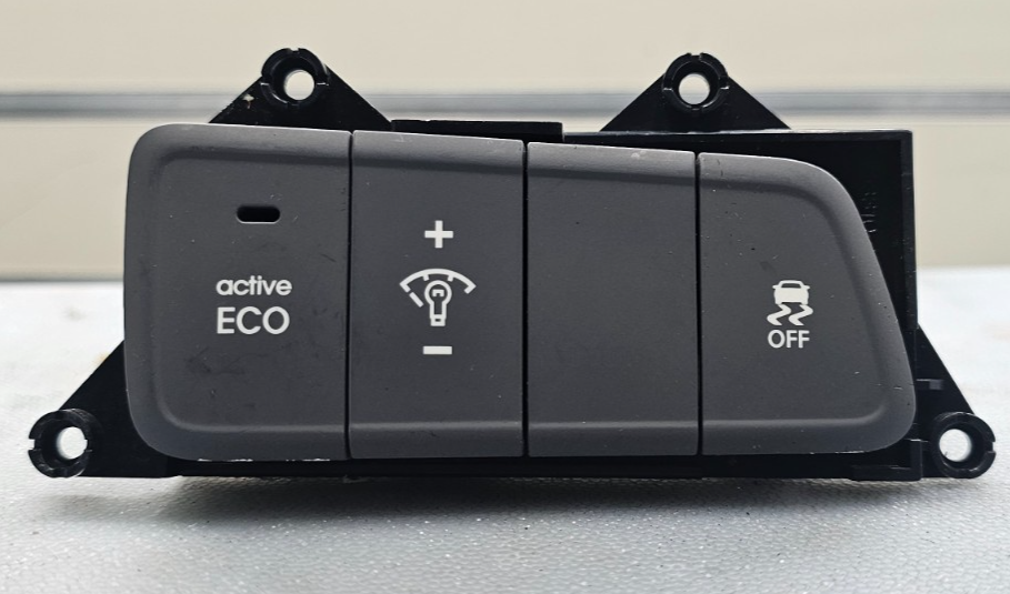 🔥11-15 ELANTRA SDN DIMMER TRACTION CONTROL SWITCH LOWER CRASH PAD BEZEL GRAY