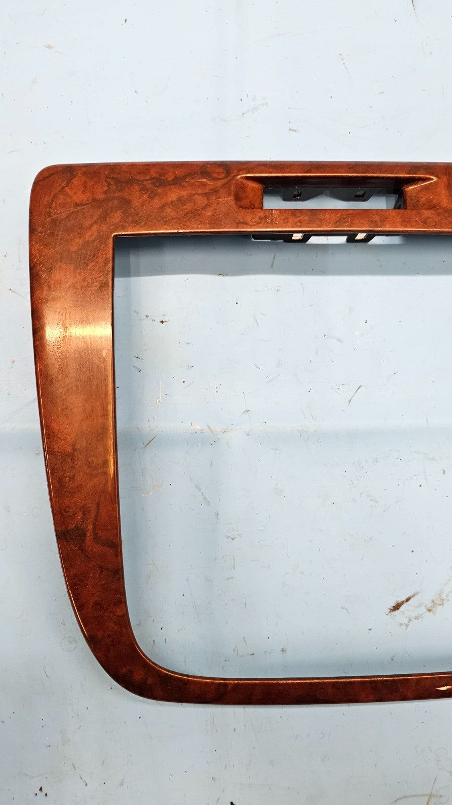 🔥06-13 Impala Center Dash AM FM Radio Stereo Trim Panel Bezel Woodgrain OEM