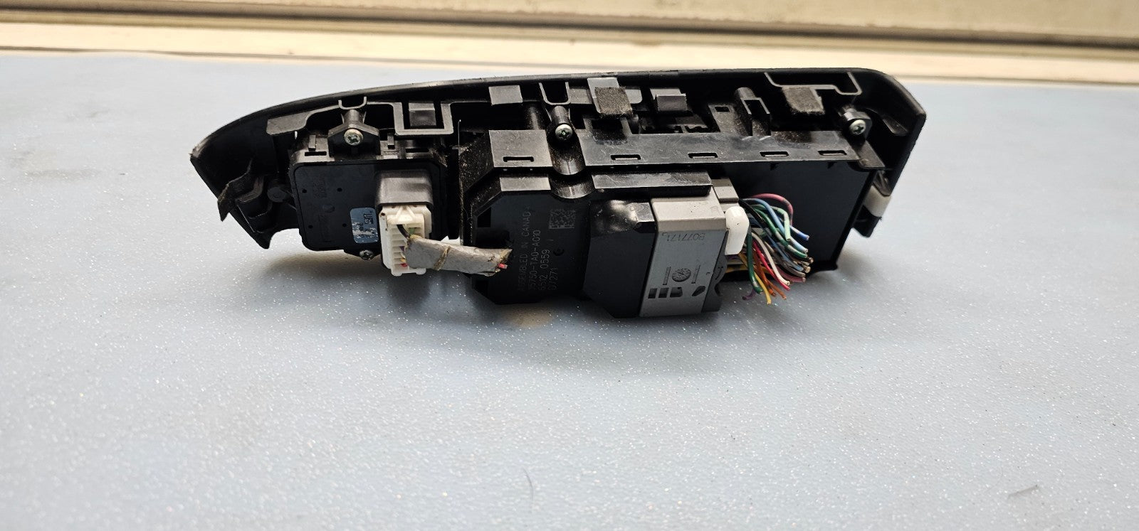 🔥08-12 ACCORD Left Driver Door Master Power Window Lock Switch Assembly Black