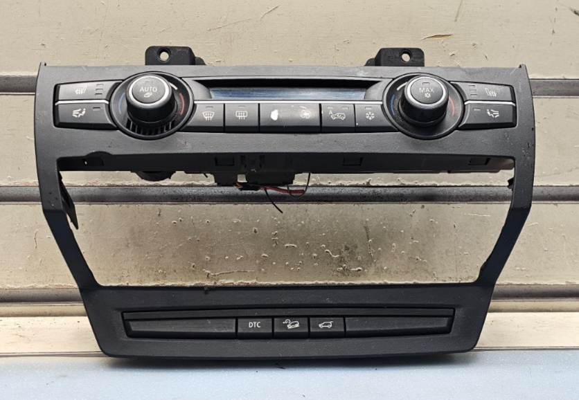 🔥07-10 BMW X5 E70 Dash AC Heater Climate Temperature HVAC Control Panel OEM