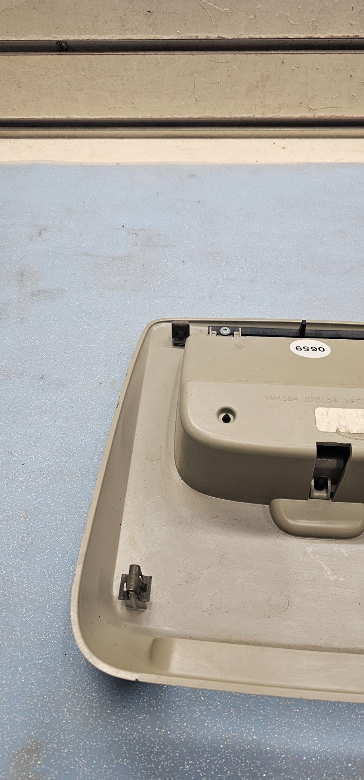 🔥04-08 Ford F150 F-150 Overhead Console SLIDING RAIL COMPARTMENT Storage Tan