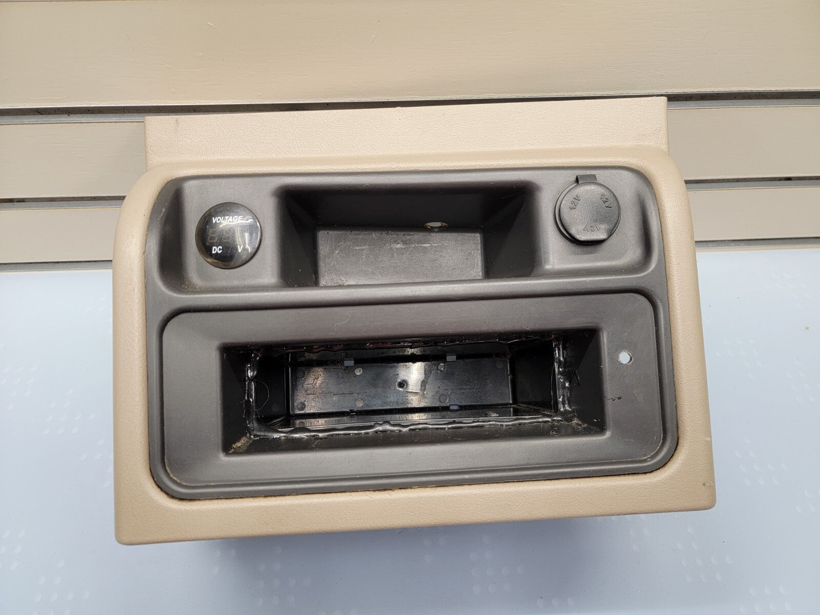 🔥03-06 CHEVROLET SILVERADO GMC SIERRA TAHOE CENTER CONSOLE STORAGE CUBBY TAN