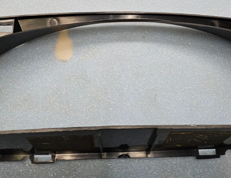 🔥02-08 Jaguar X-Type X400 Speedometer Instrument Cluster Bezel Cover Black