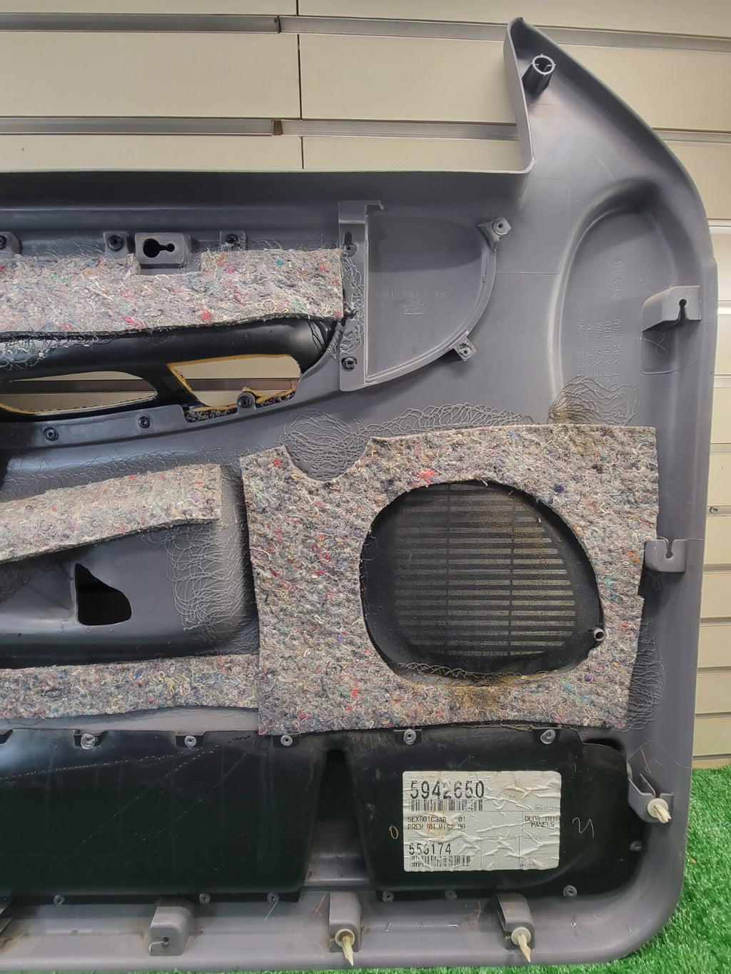 🔥94-97 Dodge RAM 1500 Interior DOOR Panel Front RIGHT PASSENGER GRAY Auto D9
