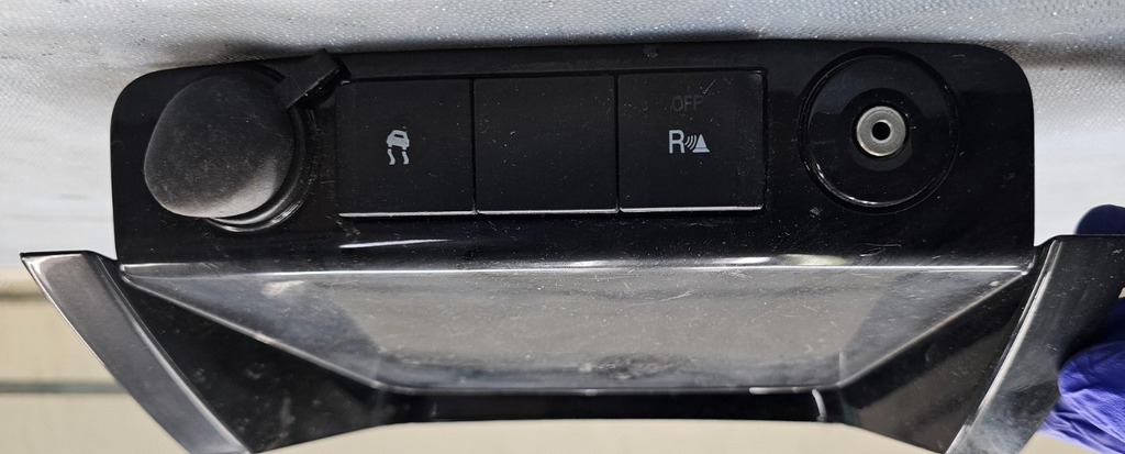 🔥08-12 Ford Escape Dashboard Console Trim Power Port JT1 Black