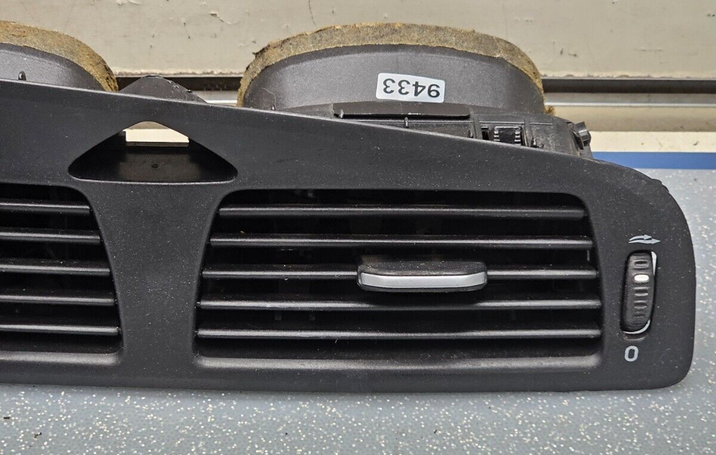 01-09 Volvo S60 V70 Center Dash Air Vent Grille Heater Conditioner Bezel DK GRAY