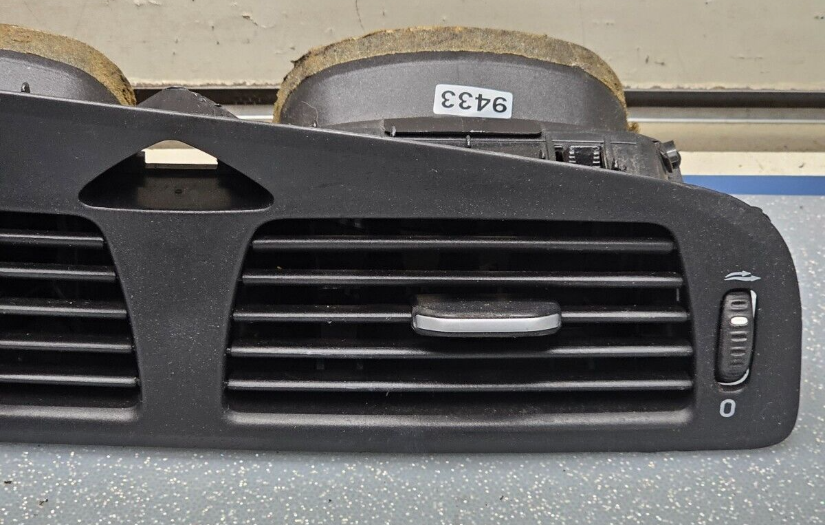 01-09 Volvo S60 V70 Center Dash Air Vent Grille Heater Conditioner Bezel DK GRAY