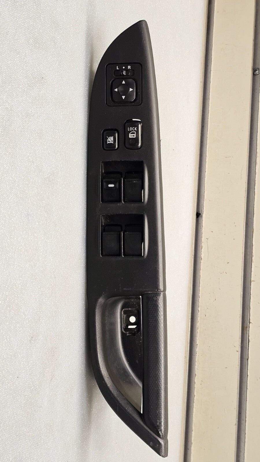 11-16 MITSUBISHI ASX RVR FRONT LEFT DRIVER MASTER POWER DOOR WINDOW SWITCH BLACK