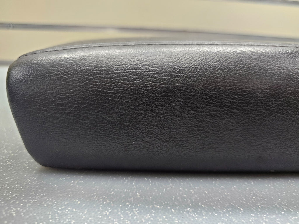 🔥07-17 TRAVERSE ACADIA Outlook Enclave Leather Armrest Center Console Lid BLACK