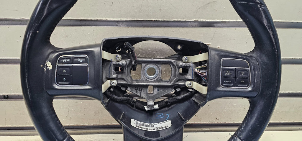 🔥13-16 DODGE DART STEERING COLUMN LEATHER & BLUETOOTH W/O PREMIUM CLUSTER BLACK