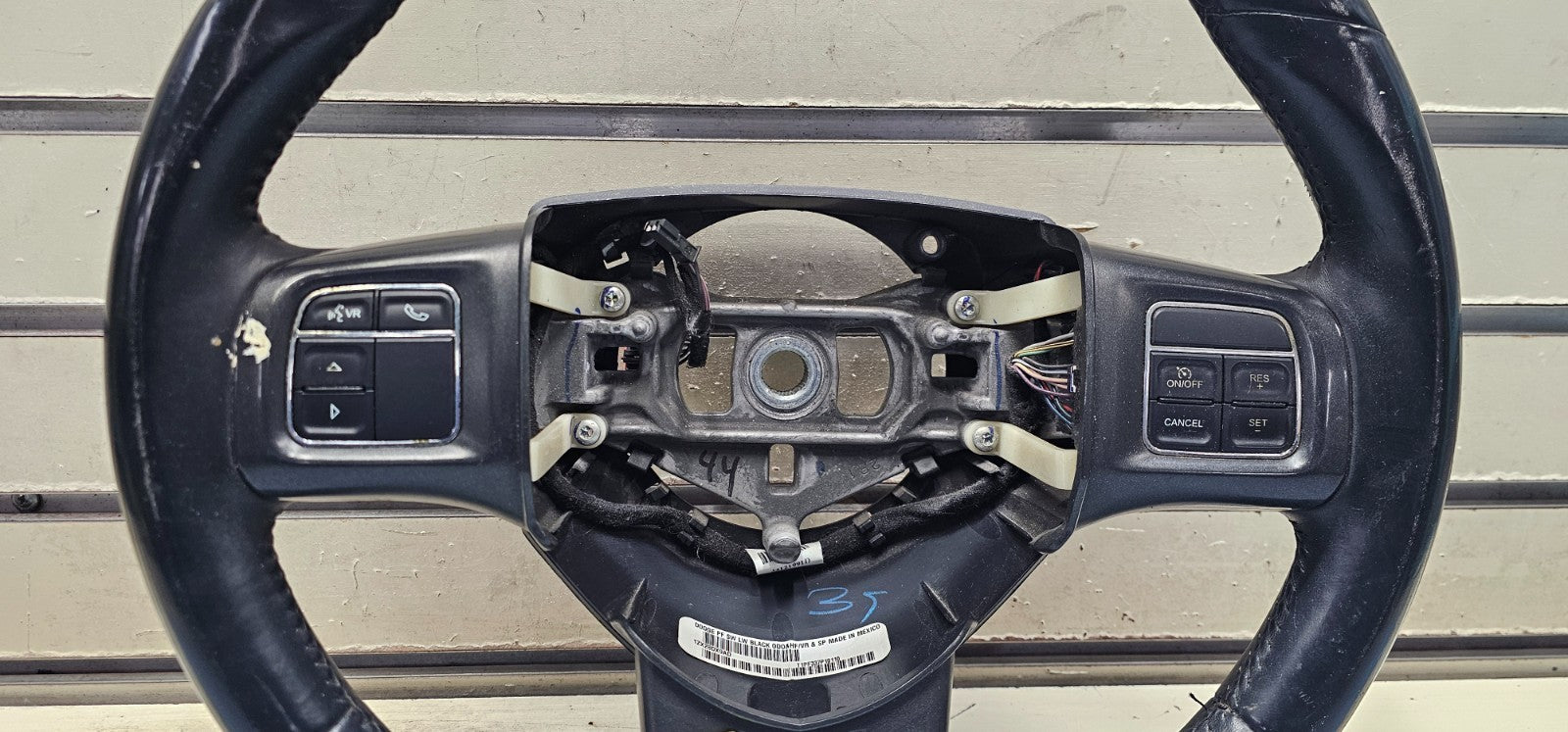 🔥13-16 DODGE DART STEERING COLUMN LEATHER & BLUETOOTH W/O PREMIUM CLUSTER BLACK