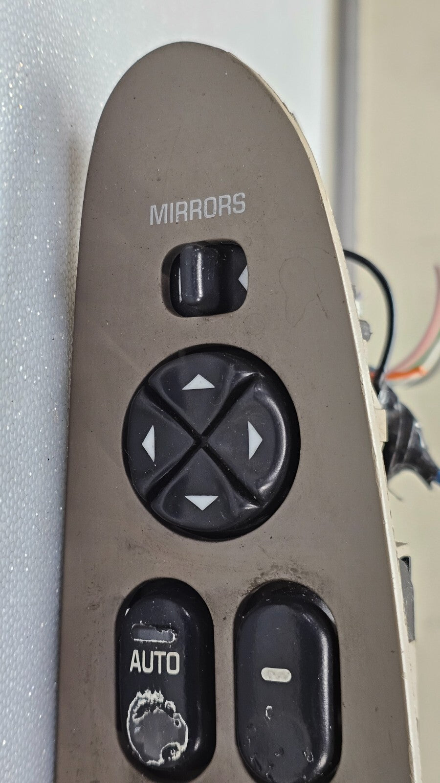 🔥97-05 Century Regal Left Driver aster Power Window Mirror Switch Assembly Tan