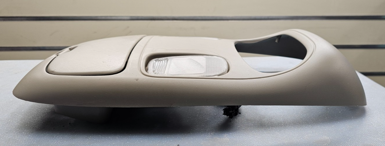🔥02-05 RAM Overhead Console DOME Light Lamp Roof Storage Compartment TAN 05