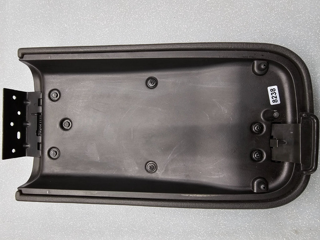🔥02-09 Trailblazer ENVOY Center Console Armrest Lid Top Pad Cover LEATHER BLACK
