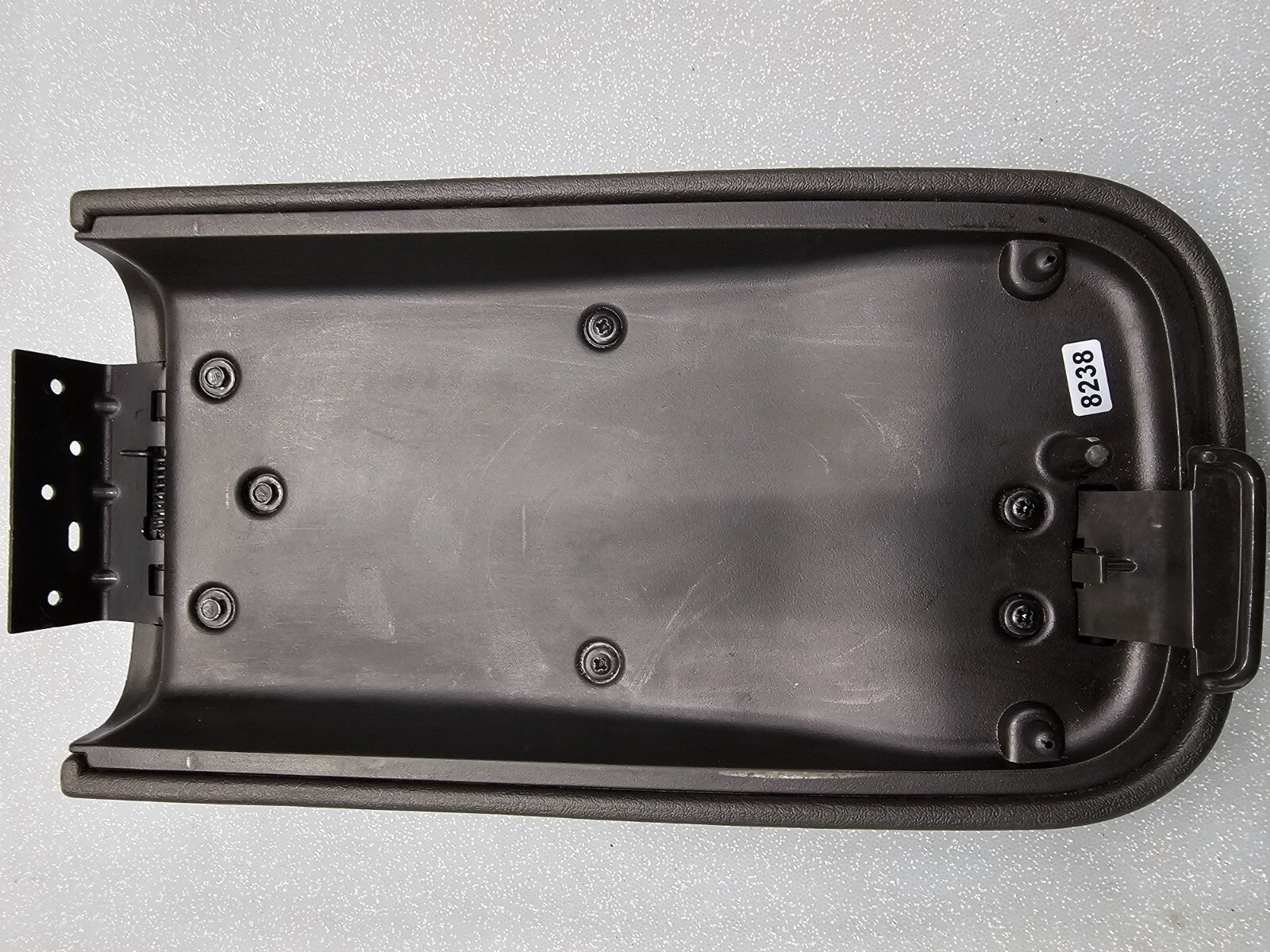 🔥02-09 Trailblazer ENVOY Center Console Armrest Lid Top Pad Cover LEATHER BLACK