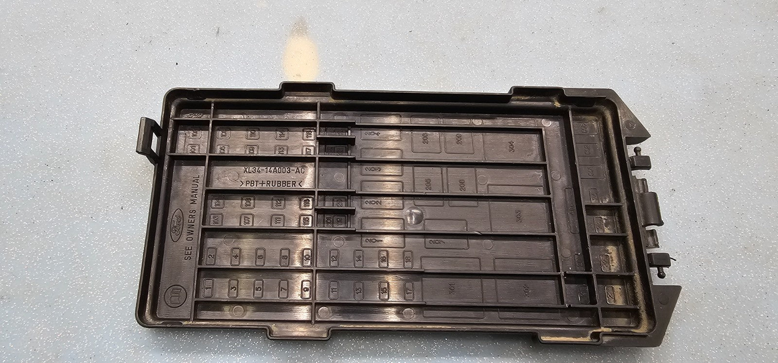 🔥99-03 Ford F150 Under Hood Fuse Relay Box Cover Lid Black OEM