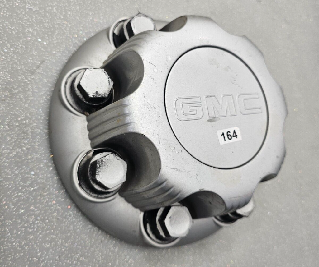 99-04 Chevy Silverado GMC Sierra Front Rear Wheel Center Cap Hub Cap Cover 6 Lug