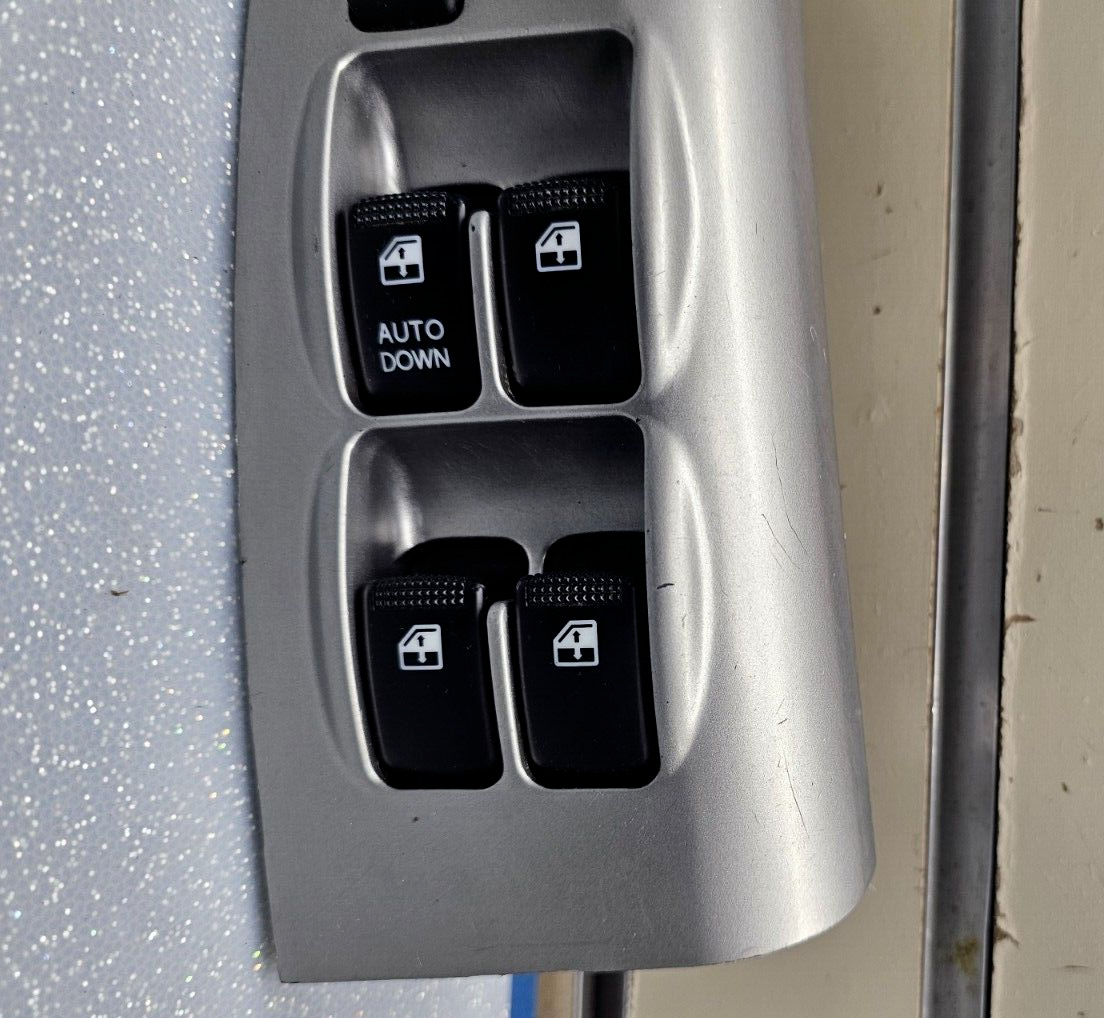 🔥05-10 SPORTAGE LEFT DRIVER MASTER POWER WINDOW SWITCH CONTROL ASSEMBLY SILVER