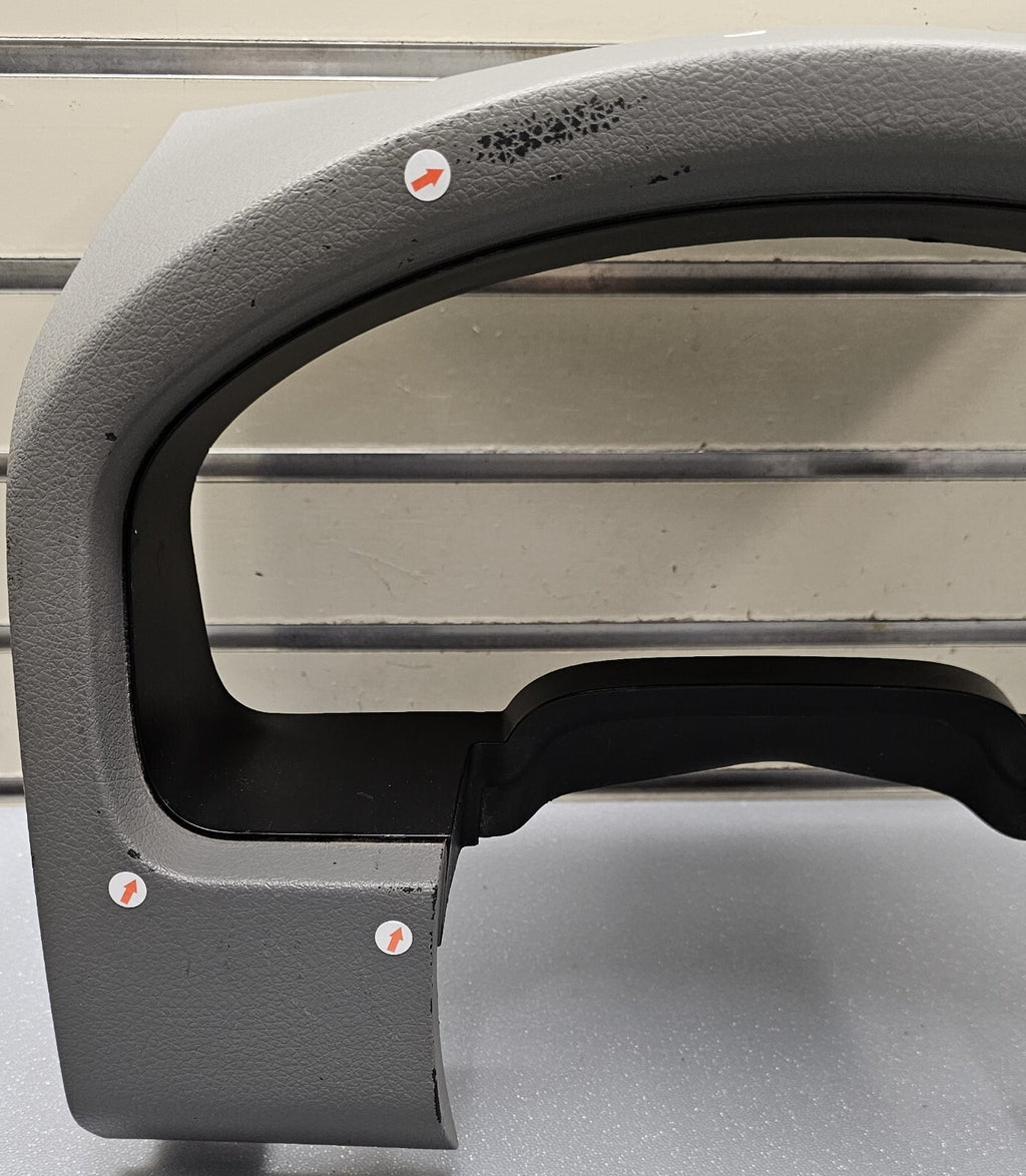 🔥04-08 Ford F-150 Dash Instrument CLUSTER Bezel Speedometer Gauge Trim GRAY C14