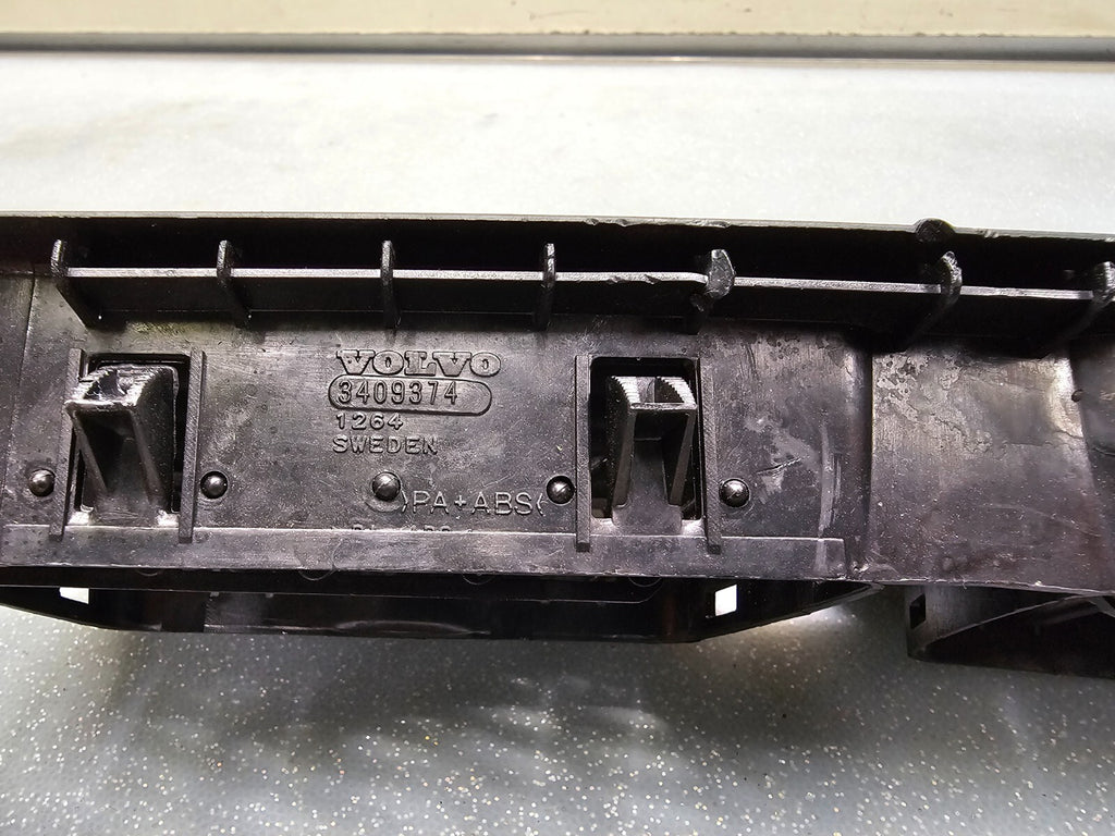 🔥04-09 Volvo S60 Dash Center AC Vent Grill Air Duct Trim Hazard Switch Cover